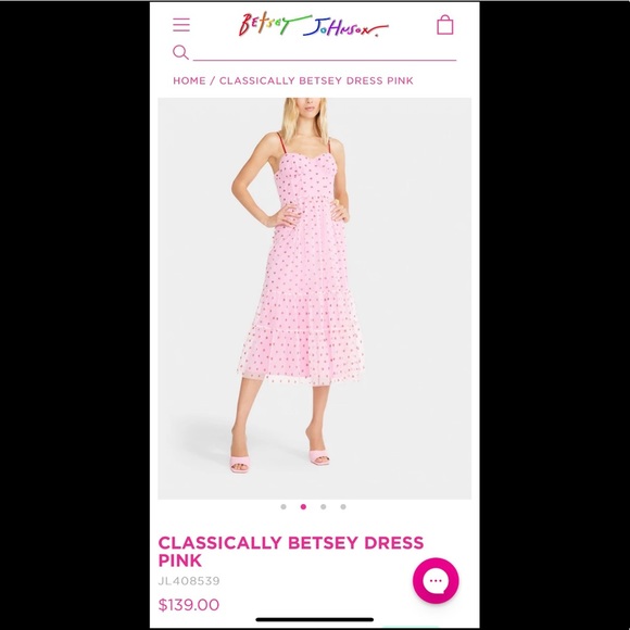 Betsey Johnson Heart Dress 🩷 - Picture 7 of 17